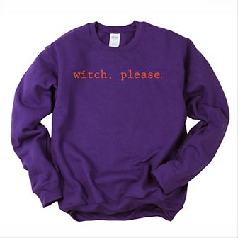 Witch, Please Typewriter - Women's Graphic Sweatshirt