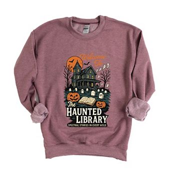 The Haunted Library - Womens Sweatshirt