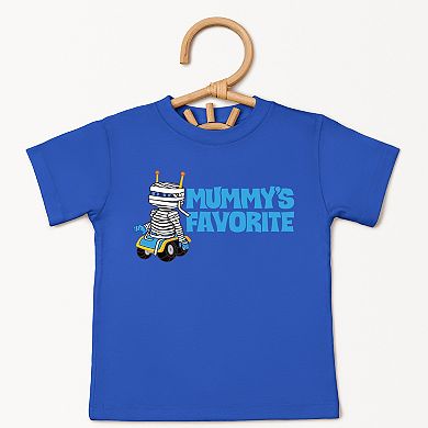 Leo The Truck Mummy's Favorite - Toddler Short Sleeve Graphic T-Shirt