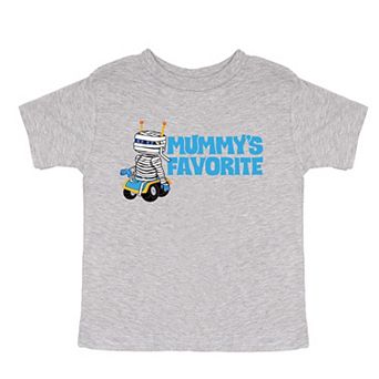 Leo The Truck Mummy's Favorite - Toddler Short Sleeve Graphic T-Shirt