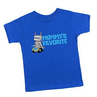 Leo The Truck Mummy's Favorite - Toddler Short Sleeve Graphic T-Shirt