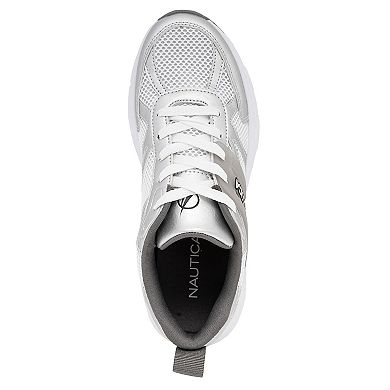 Nautica Nagi Lightweight Women's Lace-Up Comfort Athletic Sneakers