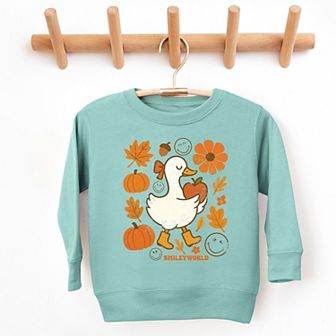 SmileyWorld Goose Autumn - Toddler Graphic Sweatshirt