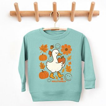 SmileyWorld Goose Autumn - Toddler Graphic Sweatshirt