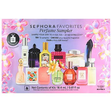 Sephora Favorites Perfume Sampler Set With Redeemable Voucher