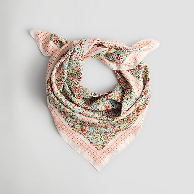 Cejon™ Geo Floral Square Scarf