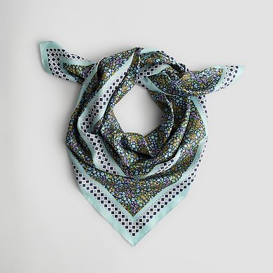 Cejon™ Geo Floral Square Scarf