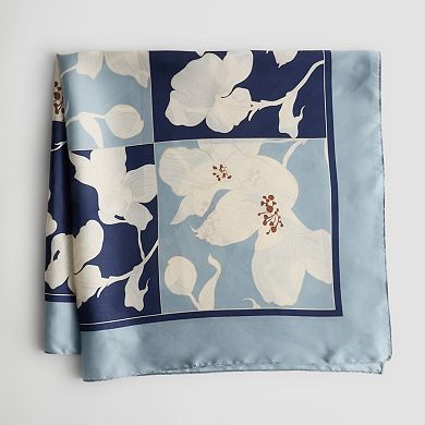Cejon™™ 9-Window Floral Square Scarf