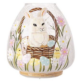 Studio 66 Bunnies & Baskets Decorative Vase Light Table Decor