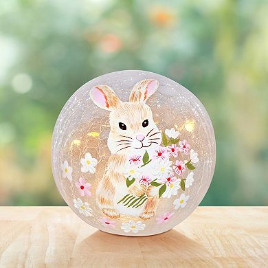 Studio 66 Bunny Bouquet Mini Orb Light Table Decor
