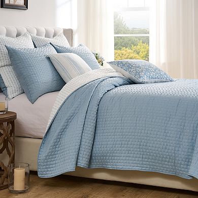 Greenland Home Fashions Homestead Natural Coverlet Set with Shams