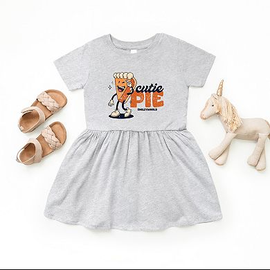 SmileyWorld Cutie Pie Pumpkin Pie - Toddler Graphic Dress
