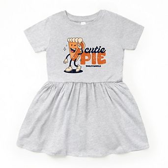 SmileyWorld Cutie Pie Pumpkin Pie - Toddler Graphic Dress