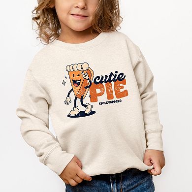 SmileyWorld Cutie Pie Pumpkin Pie - Toddler Graphic Sweatshirt