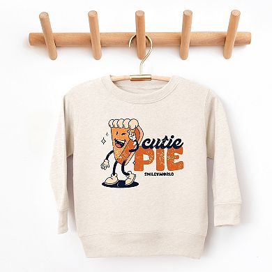 SmileyWorld Cutie Pie Pumpkin Pie - Toddler Graphic Sweatshirt