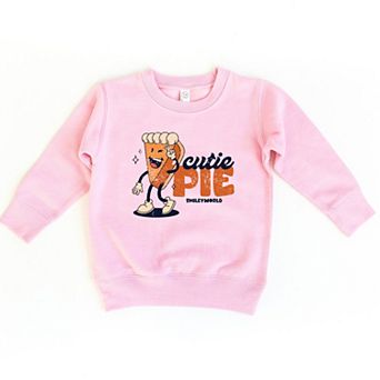 SmileyWorld Cutie Pie Pumpkin Pie - Toddler Graphic Sweatshirt