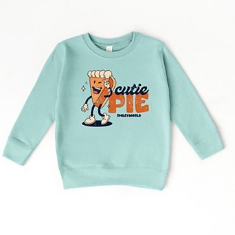 SmileyWorld Cutie Pie Pumpkin Pie - Toddler Graphic Sweatshirt