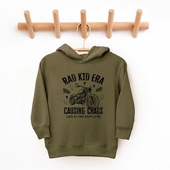Rad Kid Era Causing Chaos - Toddler Hoodie