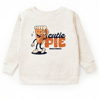 SmileyWorld Cutie Pie Pumpkin Pie - Youth Graphic Sweatshirt