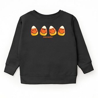 SmileyWorld Candy Corn Smiles - Youth Graphic Sweatshirt