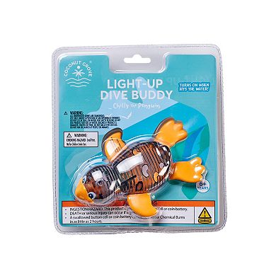 Coconut Grove Light-Up Dive Buddy Chilly the Penguin Pool Toy