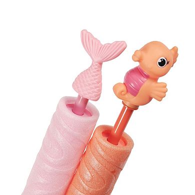 Coconut Grove Foam Water Blasters Pearl the Mermaid & Ella the Seahorse 2-pc. Set