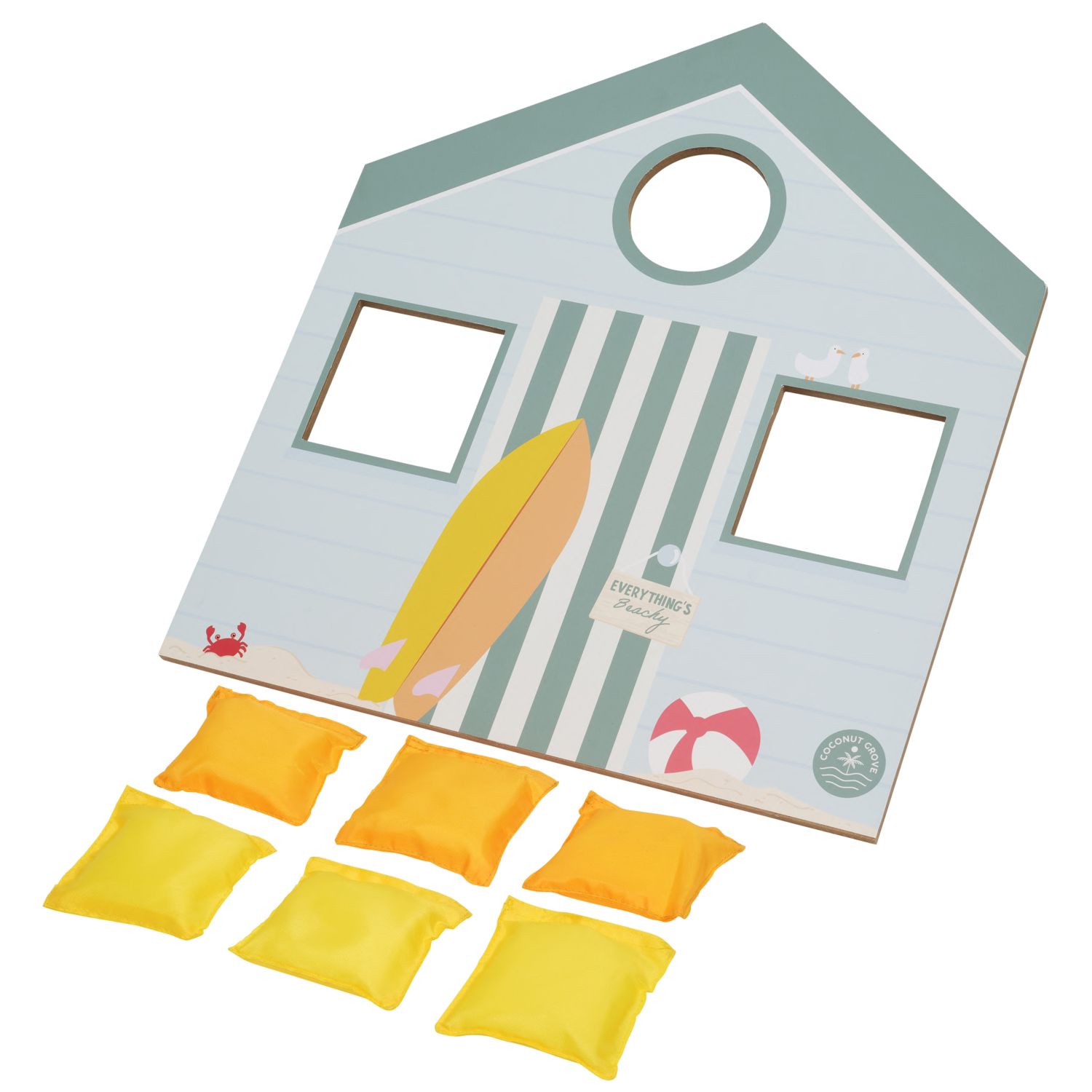 Детские игрушки Coconut Grove 3D Cornhole Beach House Game