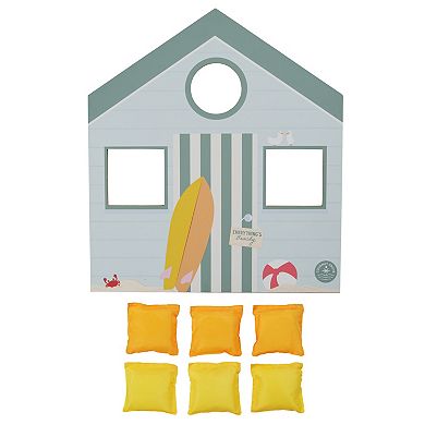 Coconut Grove 3D Cornhole Beach House Game