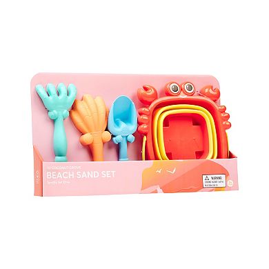 Coconut Grove Beach Sand Set Snappy the Crab 4-pc. Beach Toy Set