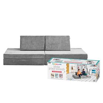 Yourigami Folding Convertible Kids and Toddler Play Couch