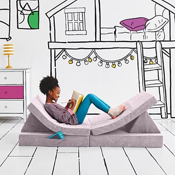 Yourigami Folding Convertible Kids and Toddler Play Couch