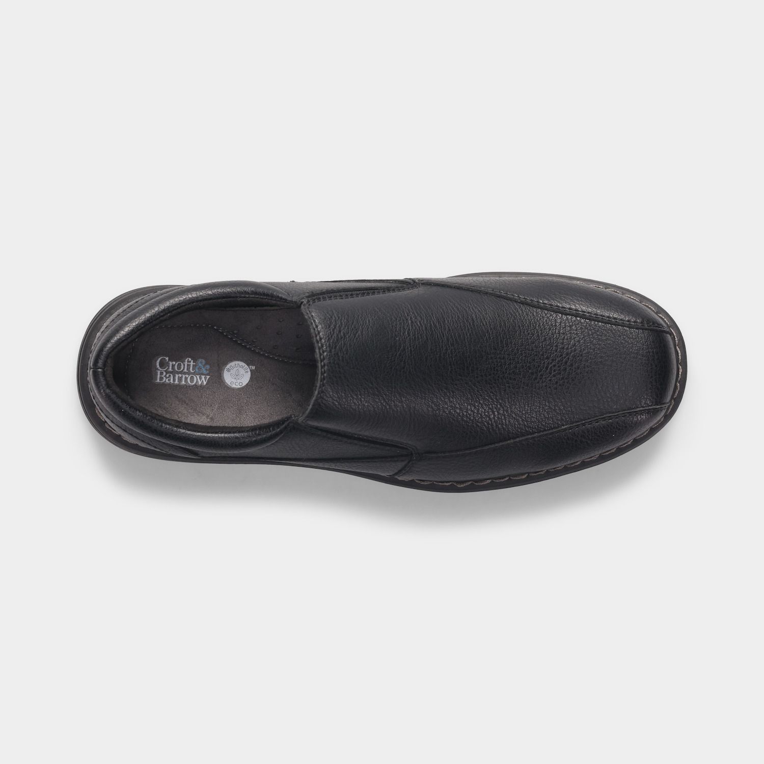 Мужские туфли Croft & Barrow Memory Foam Bike Toe Casual, цвет: Чёрный — фото 3