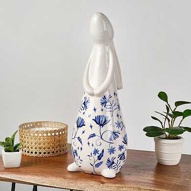 Mikasa Hand-Painted Bunny Figurine Table Decor