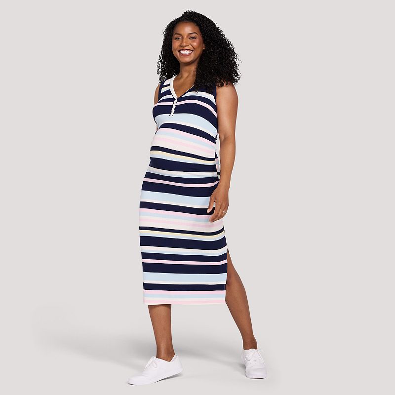 Maternity Motherhood® Henley Tank Midi Dress, Women's, 