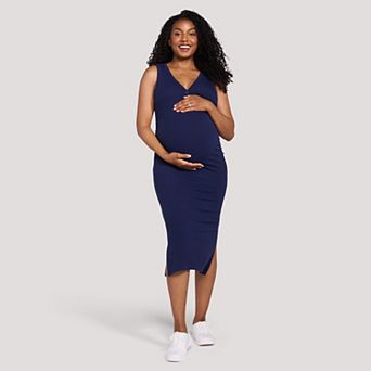 Maternity Motherhood® Henley Tank Midi Dress