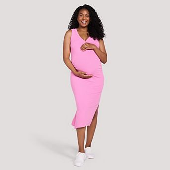Maternity Motherhood® Henley Tank Midi Dress