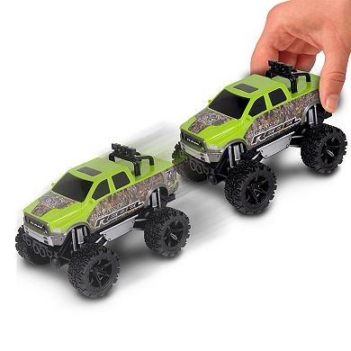 NKOK Push & Go 2-pc. Ford F-150 Raptor & RAM Rebel Trucks
