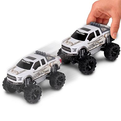 NKOK Push & Go 2-pc. Ford F-150 Raptor & RAM Rebel Trucks