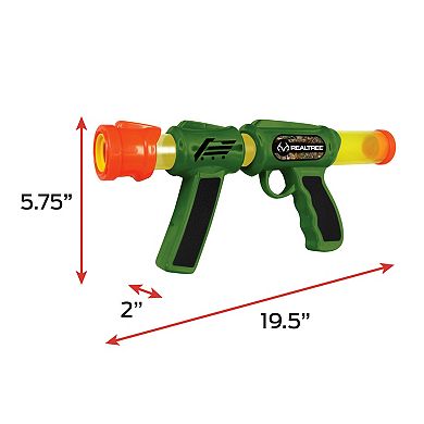 NKOK RealTree Foam Blaster Pump Action Foam Ball Launcher - 8-pc. Set