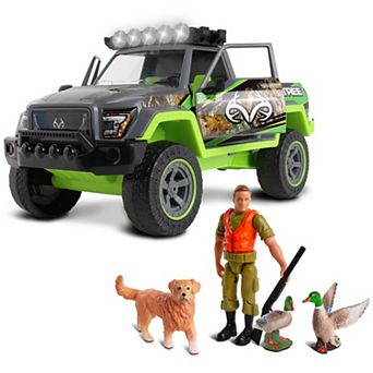 NKOK RealTree Duck Hunting Playset 6 pc Friction Powered Truck
