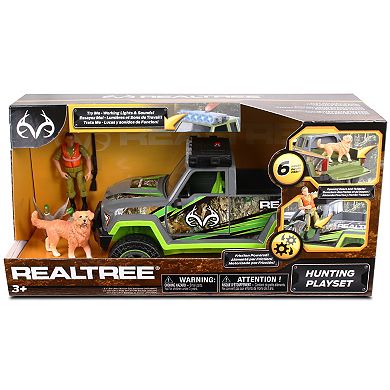 NKOK RealTree Duck Hunting Playset 6-pc. Friction Powered Truck