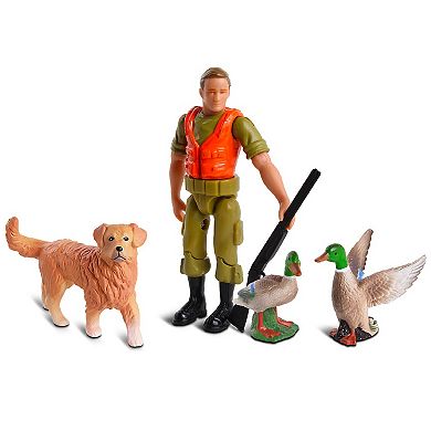 NKOK RealTree Duck Hunting Playset 6-pc. Friction Powered Truck