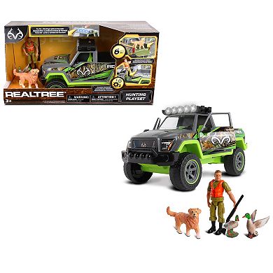 NKOK RealTree Duck Hunting Playset 6-pc. Friction Powered Truck