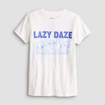 Girls 7-16 Disney's Lilo & Stitch Lazy Daze Graphic Tee