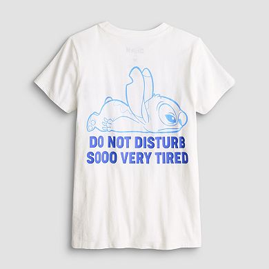 Girls 7-16 Disney's Lilo & Stitch Lazy Daze Graphic Tee