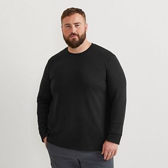 Big & Tall Eddie Bauer Thermal Crewneck Long Sleeve Tee