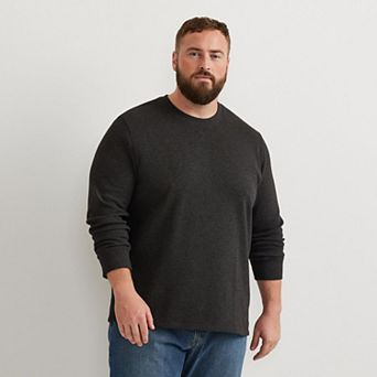Big & Tall Eddie Bauer Thermal Crewneck Long Sleeve Tee