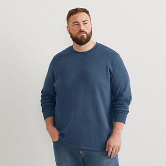 Big & Tall Eddie Bauer Thermal Crewneck Long Sleeve Tee