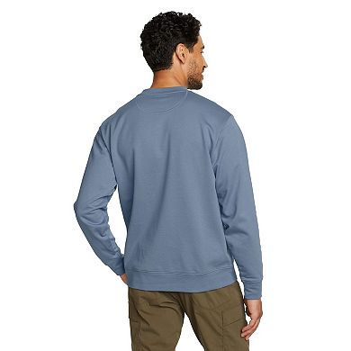 Big & Tall Eddie Bauer Graphic Crewneck Fish Sweatshirt