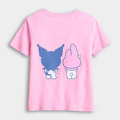 Girls Sanrio My Melody & Kuromi Graphic Tee